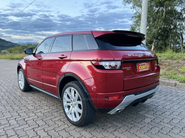 LAND ROVER - RANGE ROVER EVOQUE - 2014/2015 - Vermelha - R$ 129.900,00